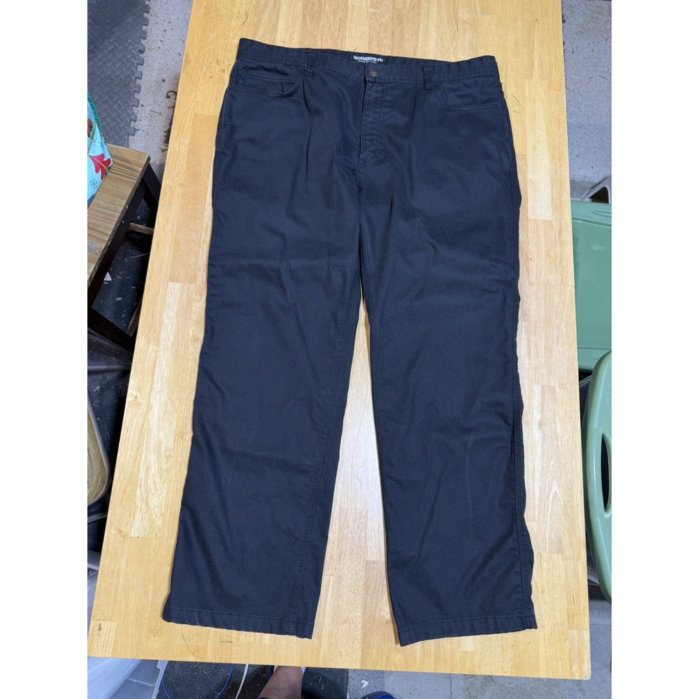 Wolverine FR Mens 42x34 Black Flame Resistant Work Pants CAT 2 NFPA 2112